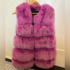NELLIE.STUDIO Fox Fur Vest